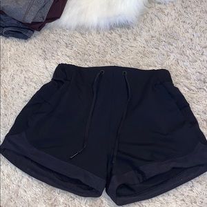 Lululemon athletic shorts.